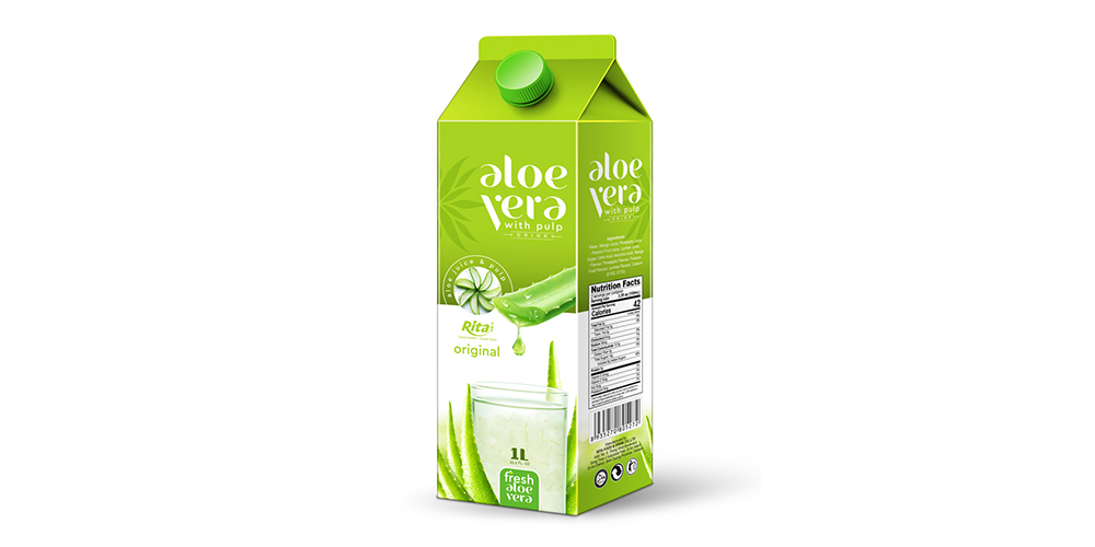 Aloe Vera with Pulp Drink 1L Rita Brand